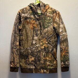 Camo Full-Zip Coat